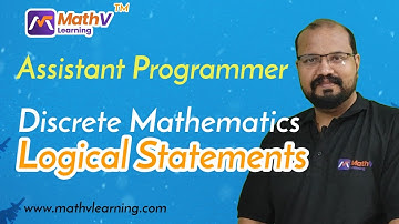 Assistant Programmer | Discrete Mathematics | Kerala PSC | MathV Learning #keralapsc