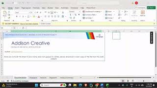 New Perspectives Excel 365 | Module 12: End of Module Project 1 Addison Creative #newperspectives