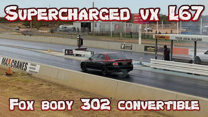 supercharged vx v6 L67 sc6jet mustang foxbody drag race