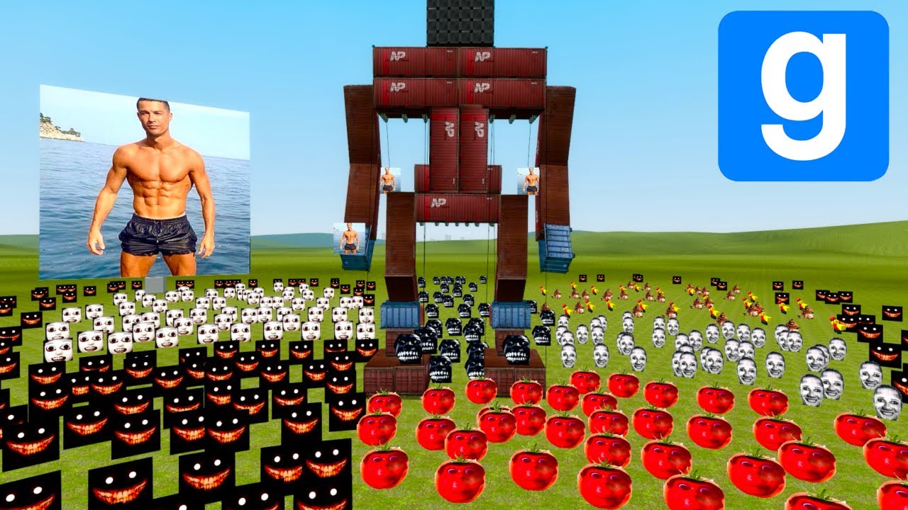 Nextbot против домов! Часть 5 — Garry's mod