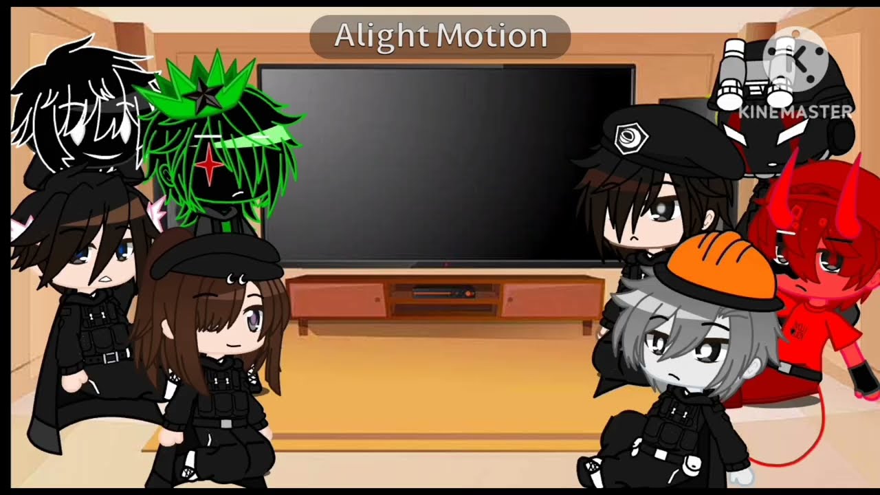 A Underground Hangout Game react to Player as Jim || Jim's Computer || Alight Motion × Kinemaster