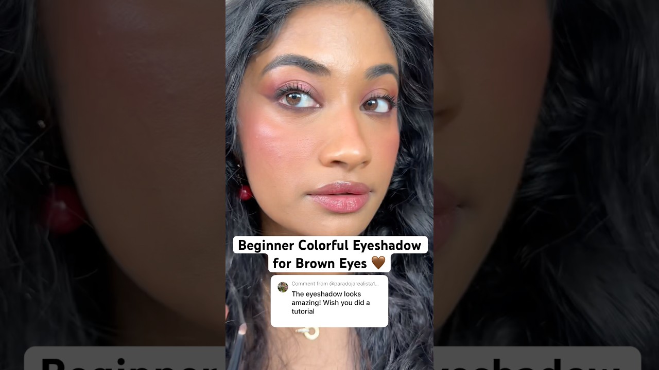 AD | LOW Effort, HIGH Impact Eyeshadow for Brown Eyes 🤎