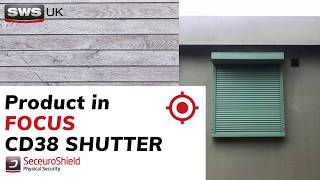 SWS UK - SeceuroShield CD38 Aluminium Shutters - In Focus