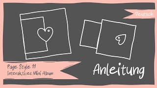 Deutsch: Mini Album Tutorial - Page Style 11 (6x6 & 8x8)
