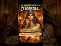 Interesting facts about Queen Cleopatra 🇪🇬 #shorts