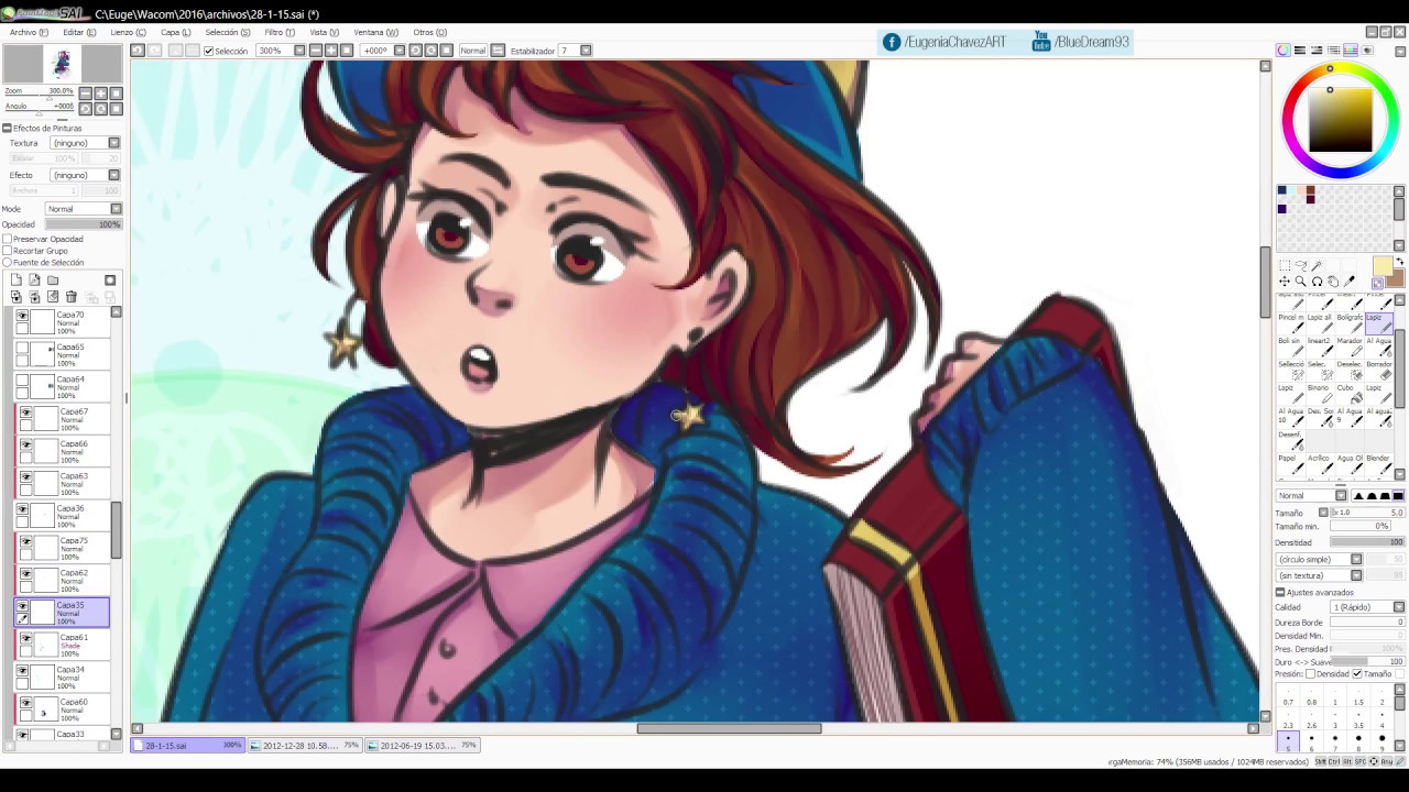 Witchsona week 2016 - Speedpainting