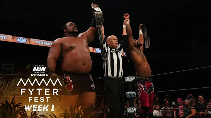 Swerve in Our Glory Are the NEW AEW World Tag Team Champions! | AEW Fyter Fest Week 1, 7/13/22