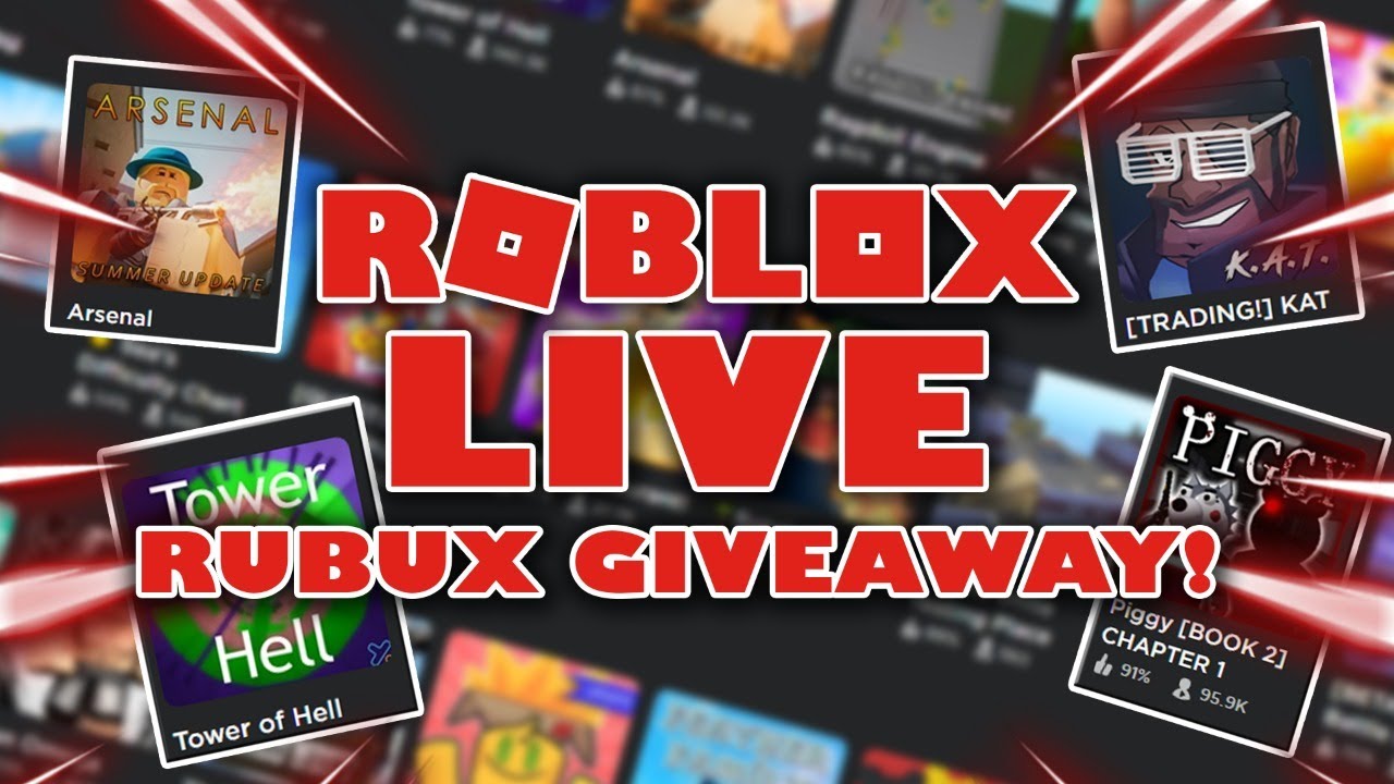Roblox Live Robux Code Giveaway Piggy Book 2 Jailbreak Toh More Youtube - roblox water park albertsstuff roblox toy code giveaway live