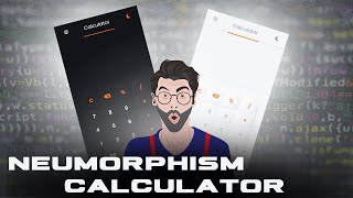 Master Neumorphism Calculator in JS, HTML, CSS | Step-by-Step Tutorial & Code!