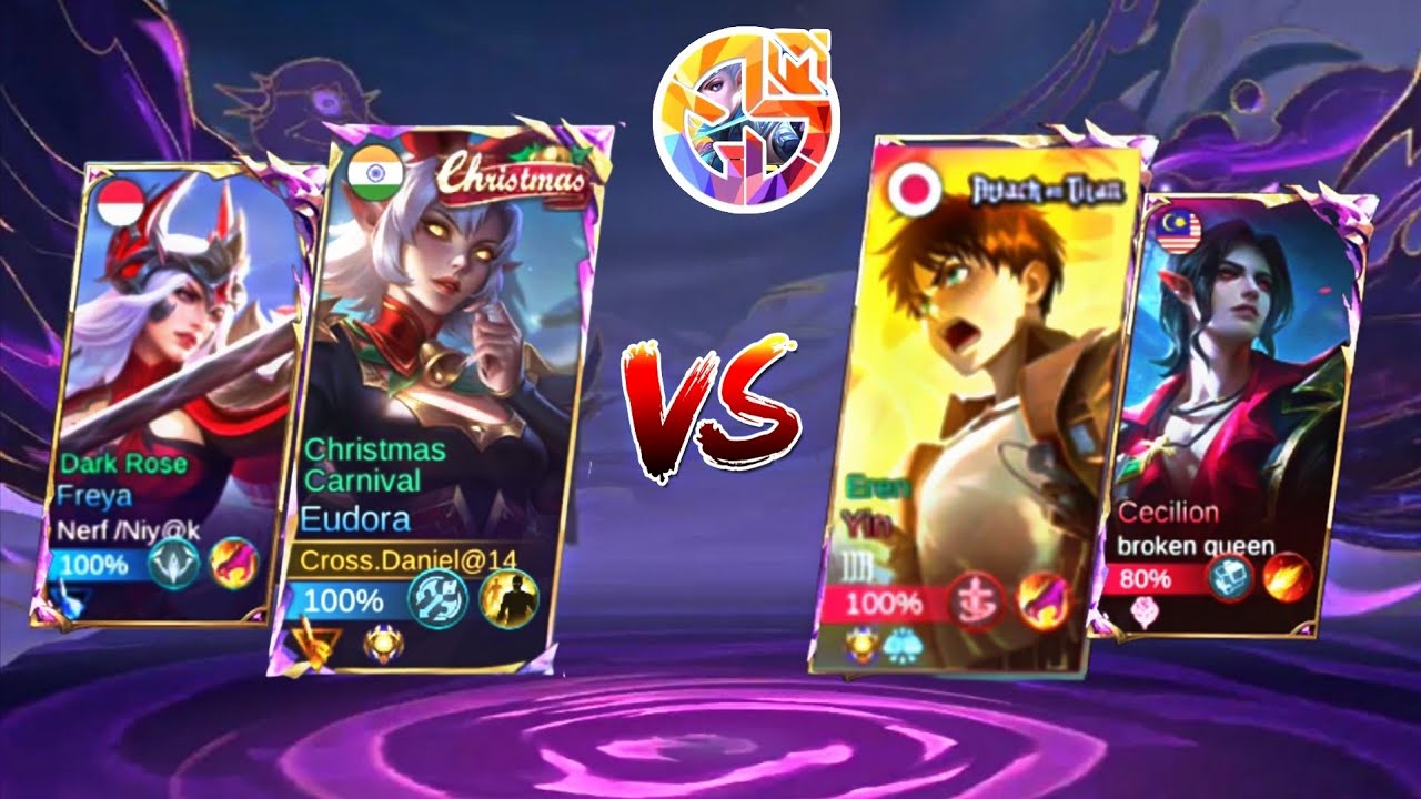 ⚡ Eudora Can DESTROY ! ☠️ Yin Cry 😭 Titan Power Useless! #eudora #mlbb #viral #mobilelegends 