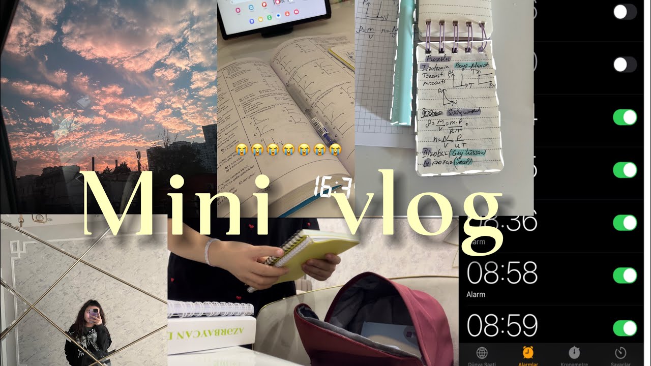 Mini vlog with me🤍 #study #doctorstudy #lesson #studywithme - YouTube