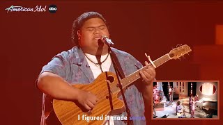 Iam Tongi - American Idol 2023 - The Winner Takes It All (Lyrics) - ABBA Full Performance