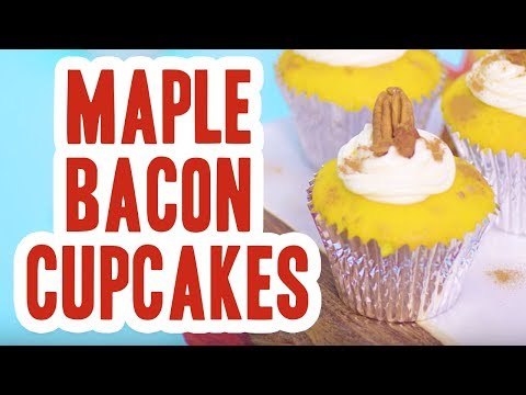 Maple Bacon Cupcakes