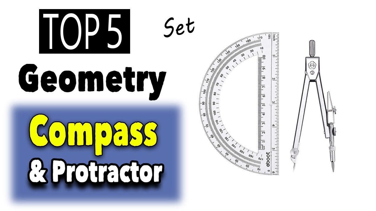 Best Geometry Compass and Protractor Set