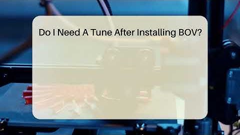 Do I Need A Tune After Installing BOV? - Talking Tech Trends