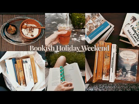 Bookish Vlog: Book shopping and haul: A relaxing and productive weekend