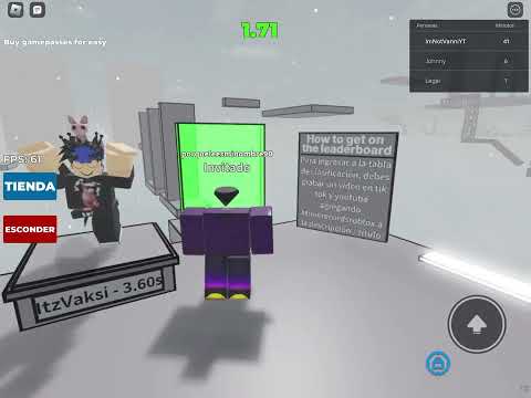 ROMPÍ UN RÉCORD #timerecordsroblox