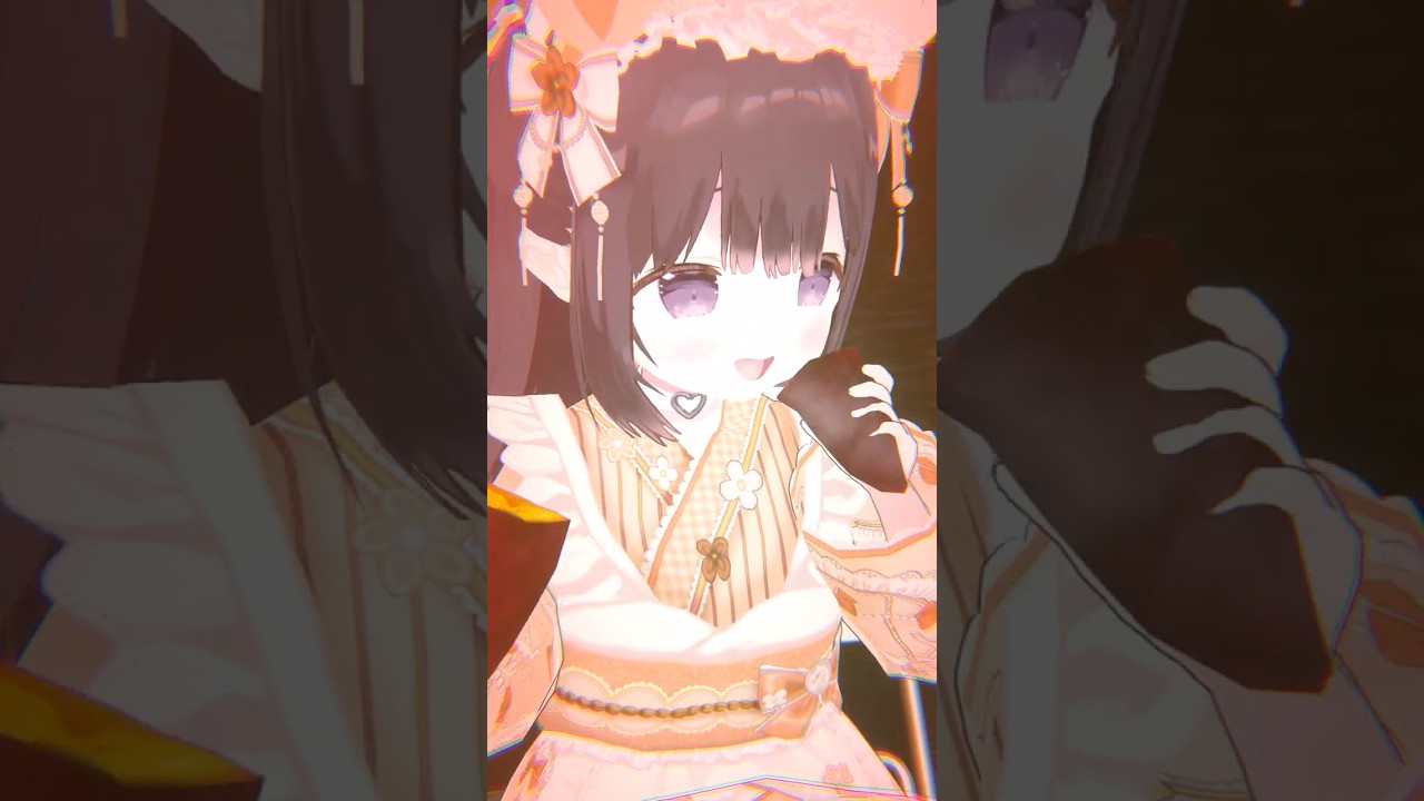 落ち葉で焼き芋 #vtuber
