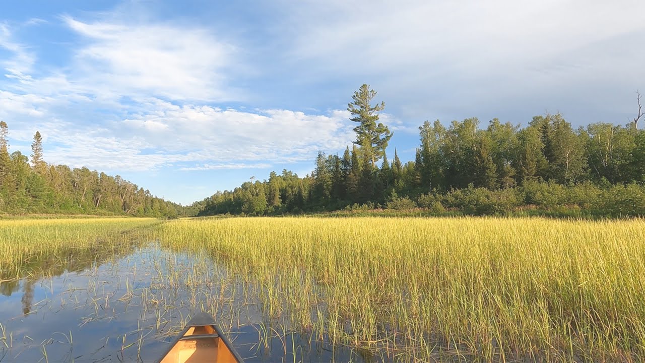 Paddling Little Indian Sioux River from Upper Pauness Lake upstream