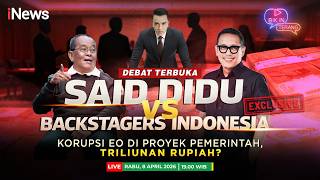 Debat Terbuka Said Didu vs Backstagers Indonesia, 'Korupsi EO Triliunan Rupiah?' | Bikin Terang