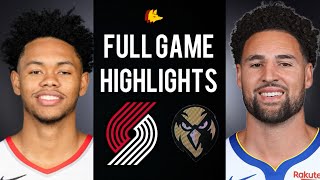 Portland Trail Blazers vs New Jersey Hawks | Full Game Highlights