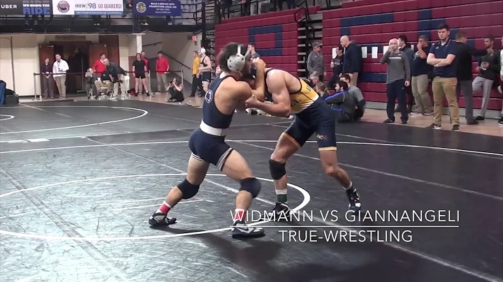 Dom Giannangeli vs Nick Widmann
