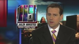 Police arrest jailer after hidden camera found in women's locker room