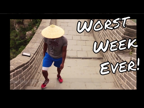 My Worst Day In China At The Great Wall But I Still Workout
