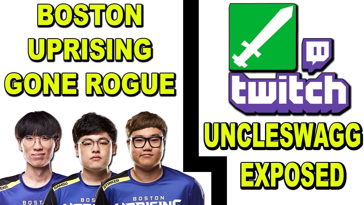 BOSTON UPRISING TRADING STRIKER, GAMSU, & NEKO? UNCLESWAGG #1 TWITCH MOD EXPOSED!
