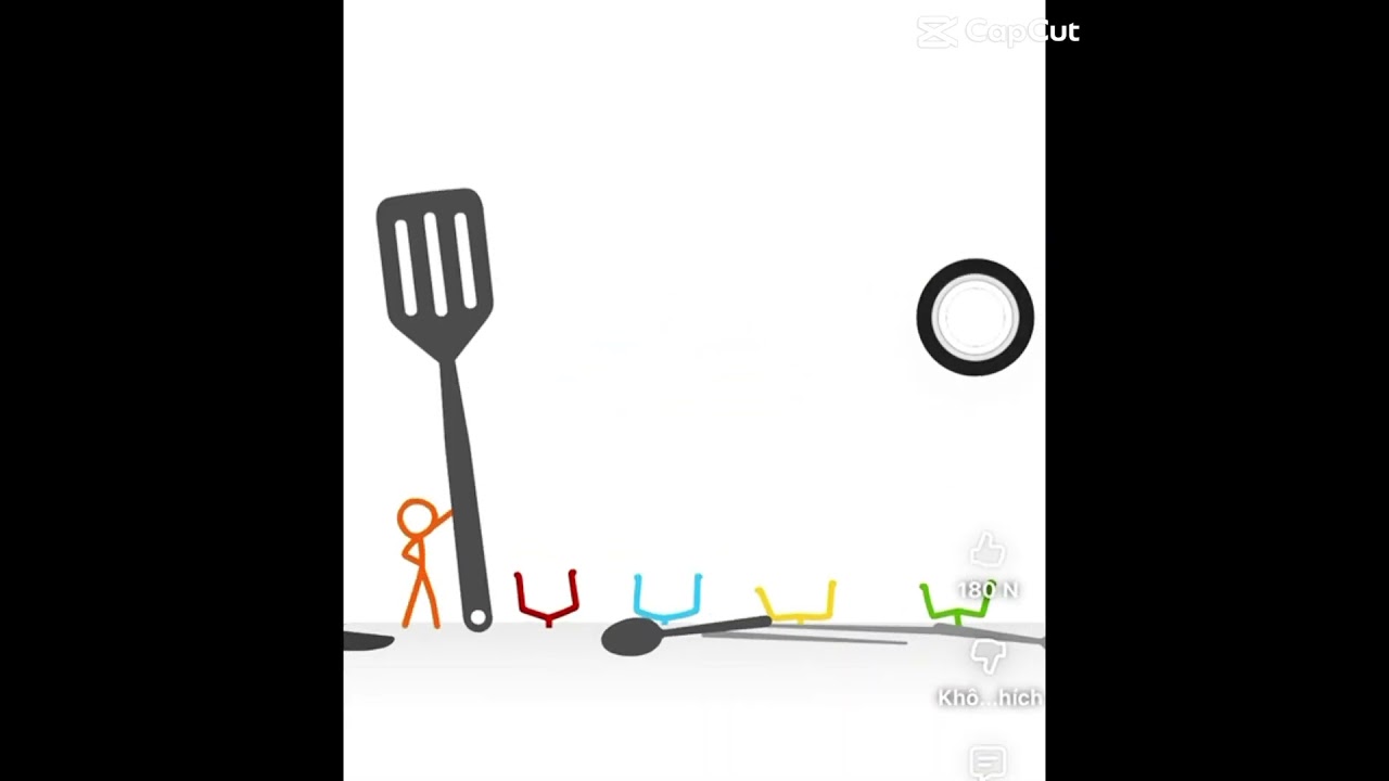 By @alanbecker Orange vs green, yellow, blue, red 