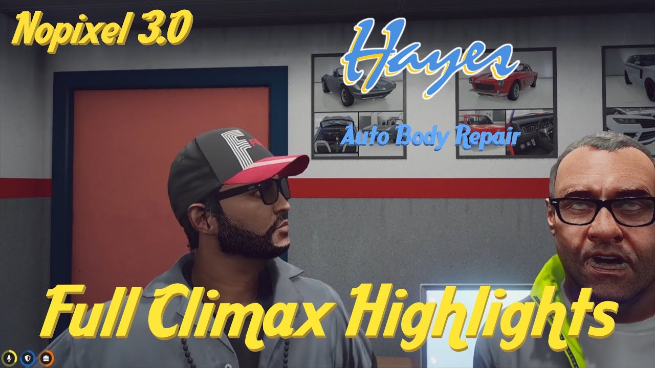 Hayes Auto Body Repair - Full Climax Highlights (