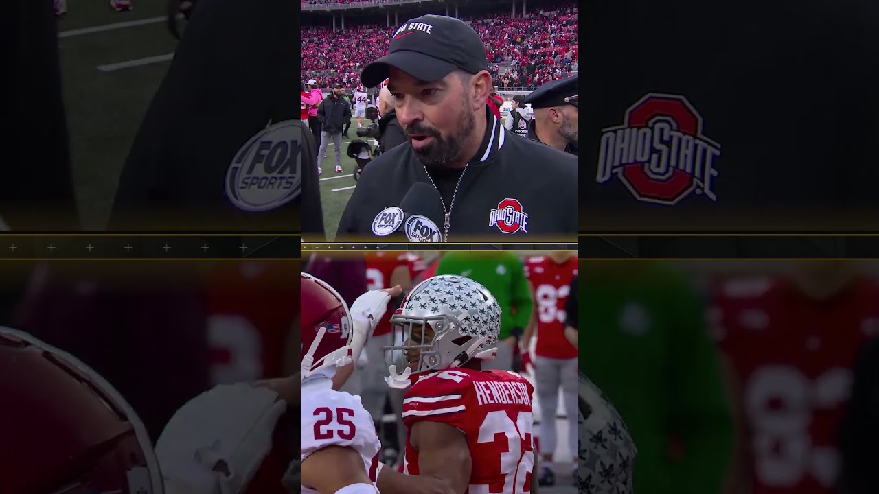 Ryan Day On Ohio State S Win Over No 5 Indiana Cfb Football Osu