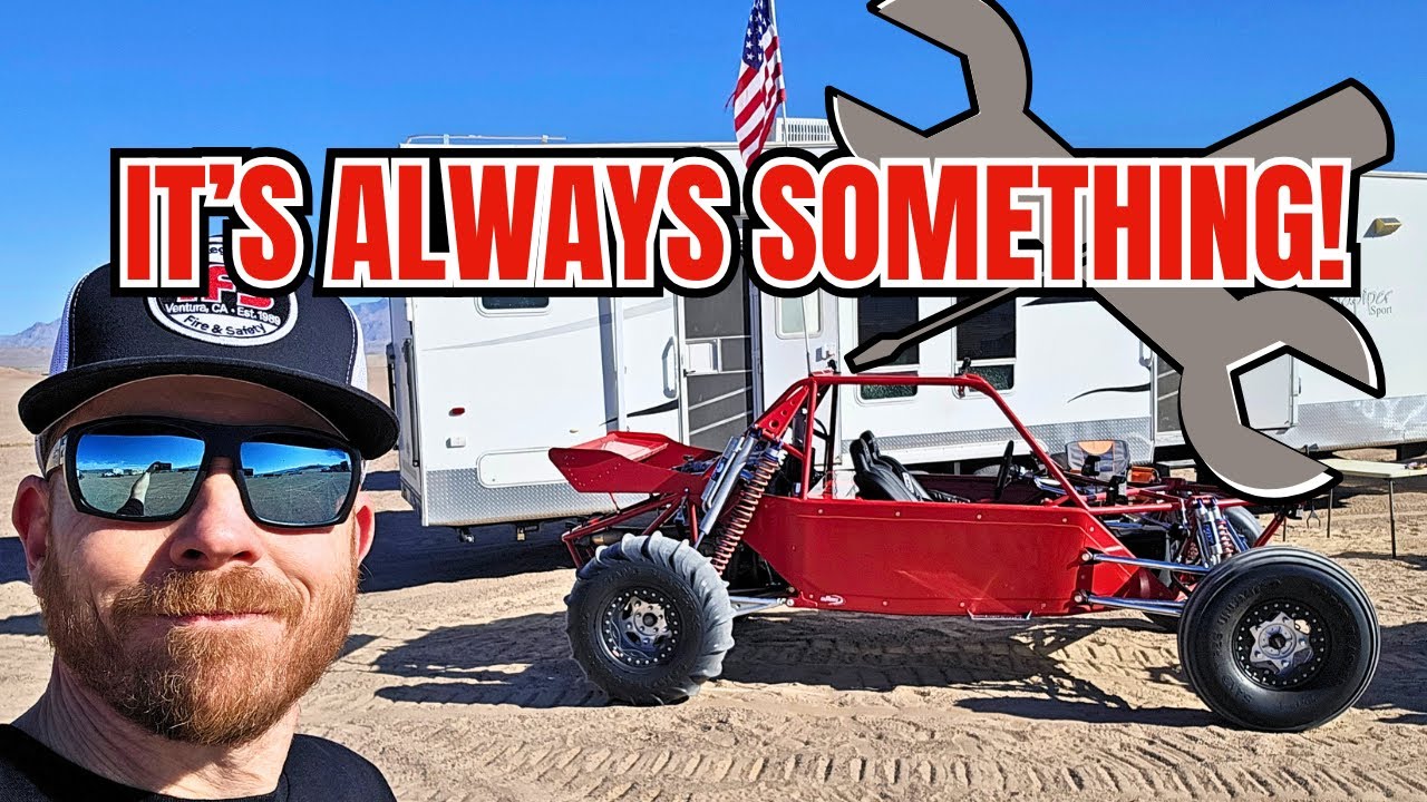 1st Trip of the Season at Dumont Dunes with 11 Sandcars: Breakdowns & Challenges!