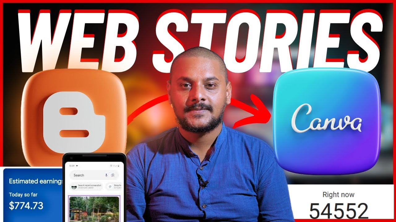 How To Make Google Web Stories For Blogger Using Canva | Google Web ...