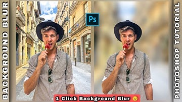 How To Blur Background in Photoshop 2015 | How to Blur image in Photoshop | How to  Blur Background