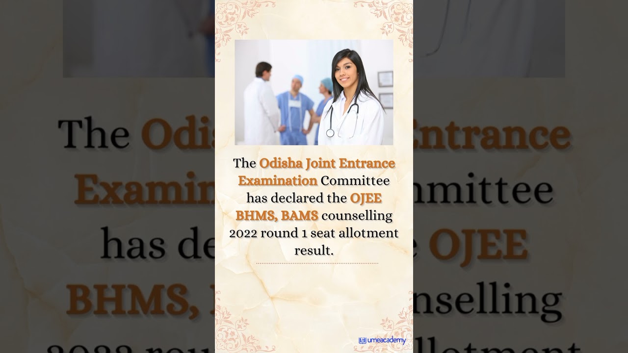 OJEE NEET UG 2022 Counselling || 