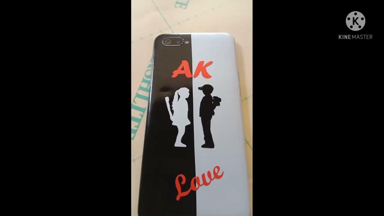 how to make radium mobile cover/ radium love wala sticker YouTube