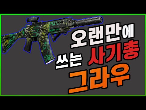 오랜만에 써보는 사기총 그라우!