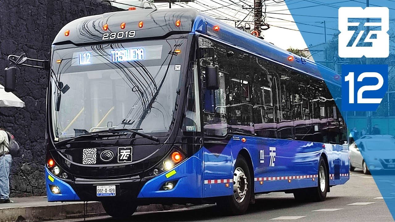 Trolebús CDMX - Línea 12 - De Perisur a Tasqueña - RECORRIDO COMPLETO