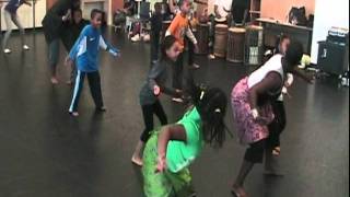 Delou Africa, Inc. - Education Outreach Programs: Children Learn West African Dance  'Funga'