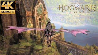 Hogwarts Legacy PS5 - Free Roam Open World Gameplay (4K 60FPS)