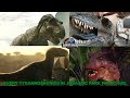 Every Tyrannosaurids In Jurassic Park Franchise