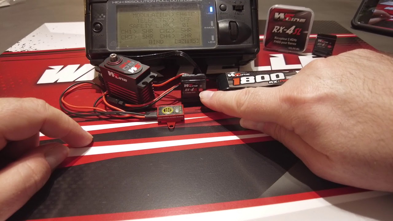 Comment calibrer un récepteur WS line RX-4SL