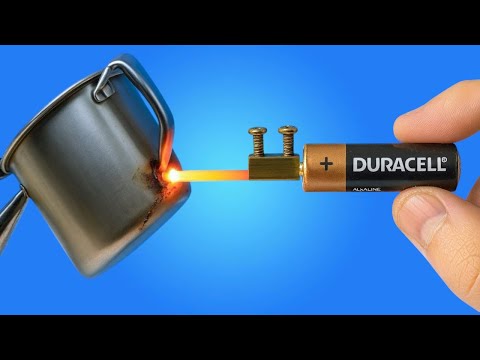 Just 1 Minute Make Your Own Super Powerful Welding Machine From A 1 5V Battery 