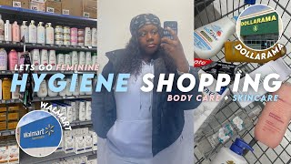 LET'S GO HYGIENE SHOPPING | $100+ hygiene haul, shopping at walmart, feminine hygiene products...