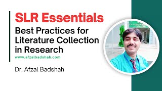 A Comprehensive Guide to Systematic Literature Review (SLR) - Urdu/Hindi