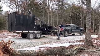 Using Bandit wood chipper to clean up the 20 acres #chainsawman by Jon Matlock 48 views 1 year ago 4 minutes, 42 seconds