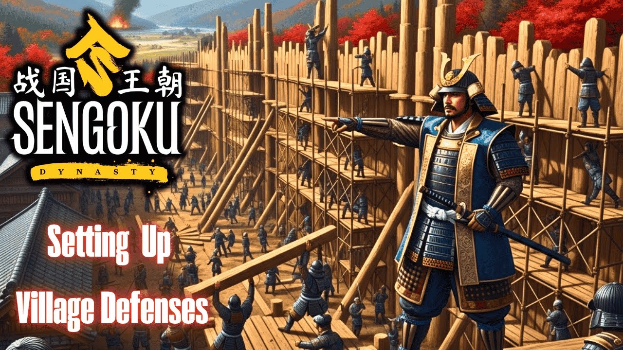 Village Defenses For Raids. | Sengoku Dynasty Gameplay EP55 2025