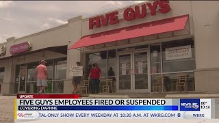 5 Guys employees fired after refusing to serve police