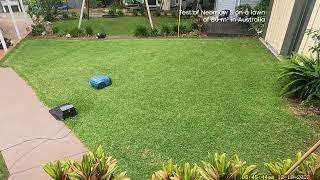 Test of Neomow S on a lawn of 80 m² in Australia